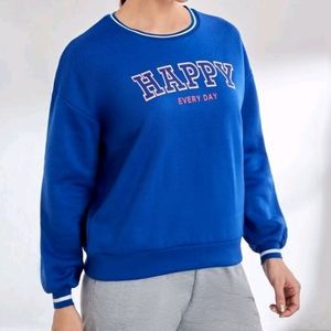 Size small sweater.  Super comfy